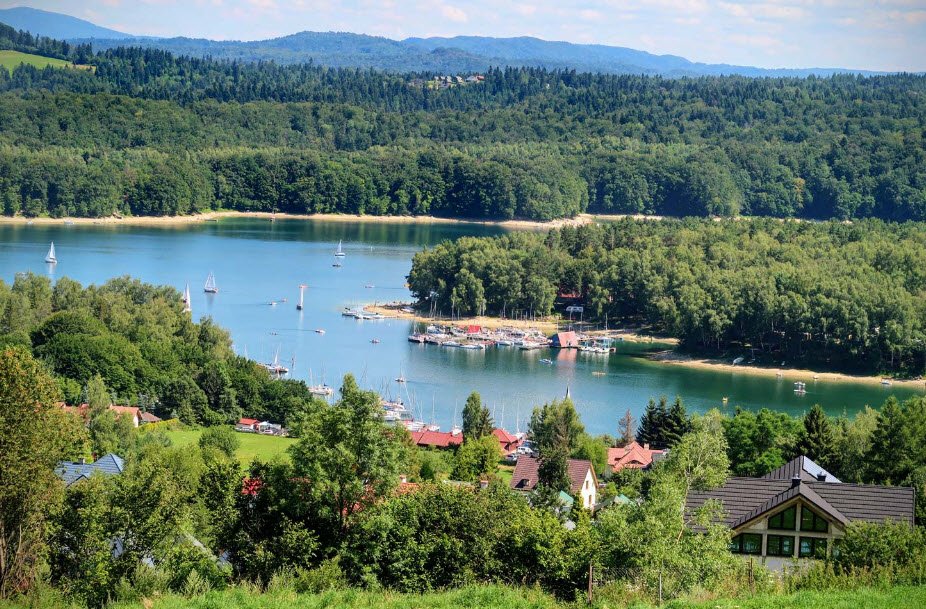 Jezioro Solińskie (Solina Lake), Solina, Subcarpathian, Poland